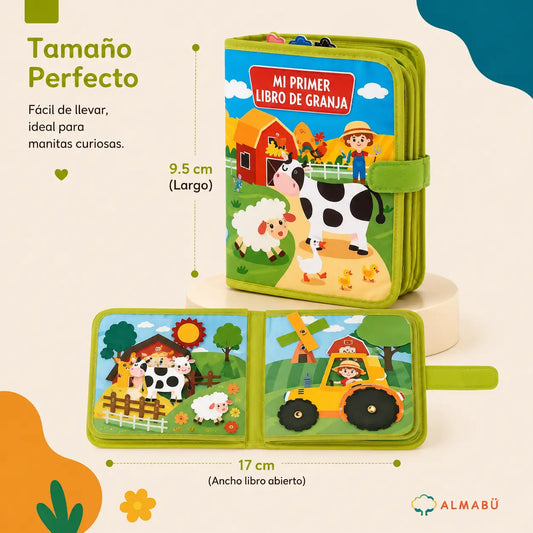 Libros Sensoriales Montessori ALMABÚ – Aprendizaje Sin Pantallas para Niños