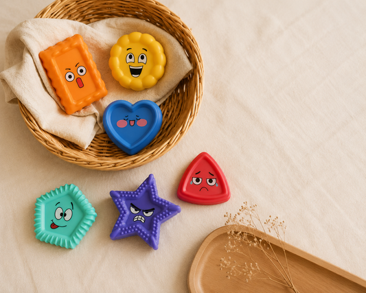 Piedras Sensoriales de Emociones ALMABÚ – Inteligencia Emocional para Niños