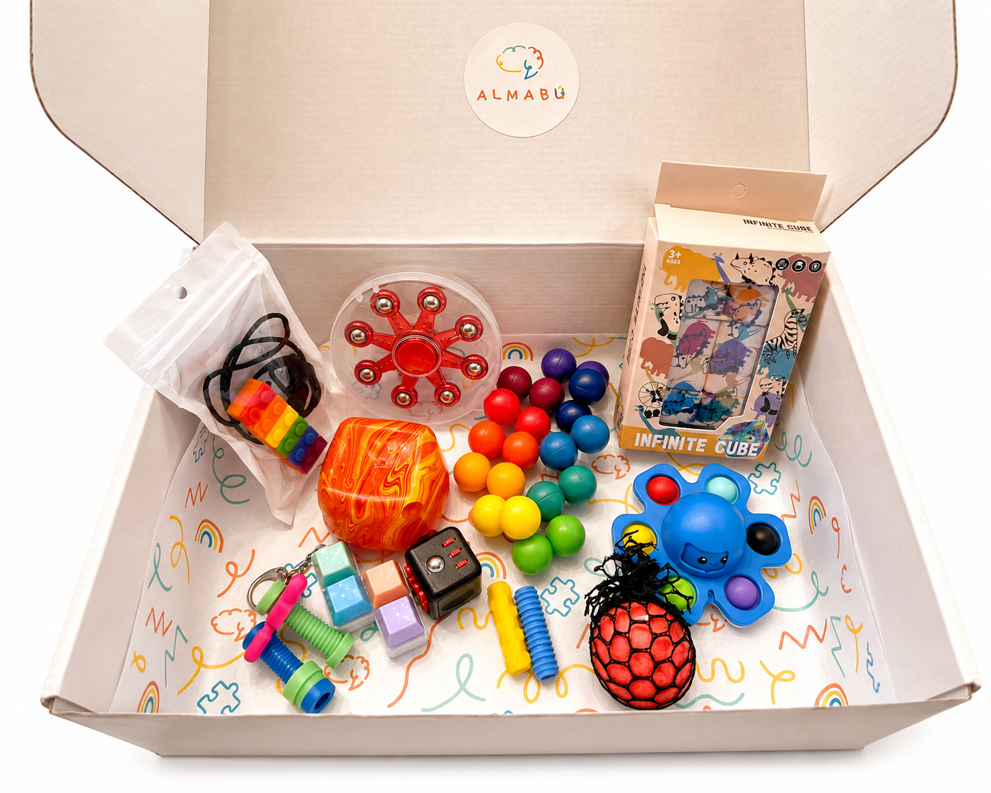 Kit Sensorial ALMABÚ elementos 4
