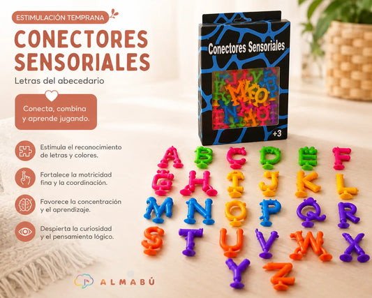 Kit Sensorial de Estimulación Temprana ALMABÚ – 7 Materiales para Bebés