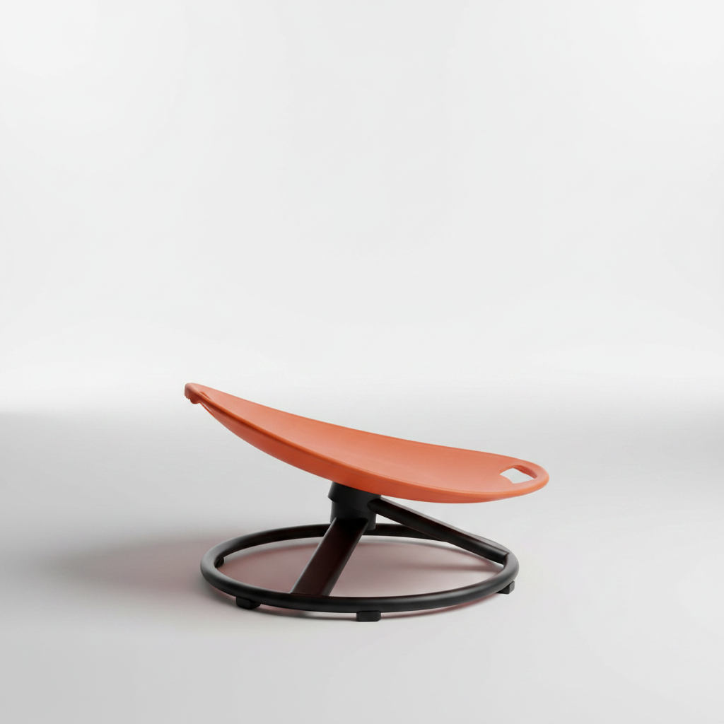 Silla Giratoria Sensorial ALMABÚ - vista lateral