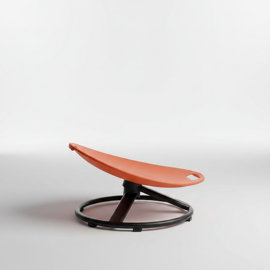Silla Giratoria Sensorial ALMABÚ - vista lateral